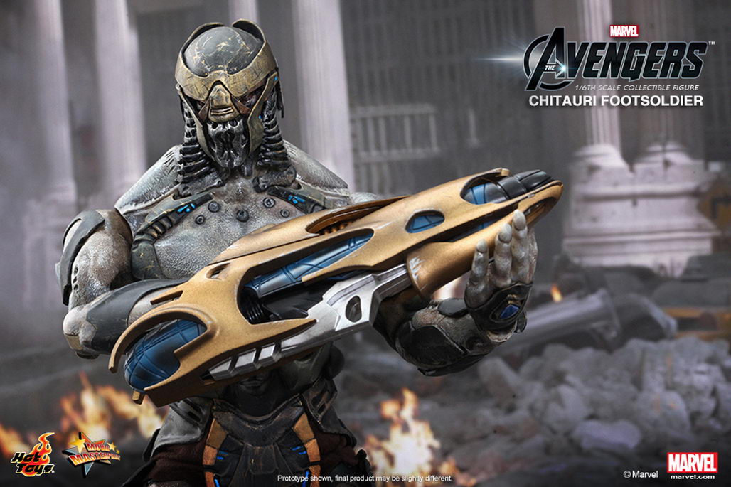 hot toys chitauri set